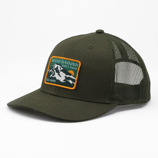 Mount Rainier National Park Est 1899 Trucker Cap