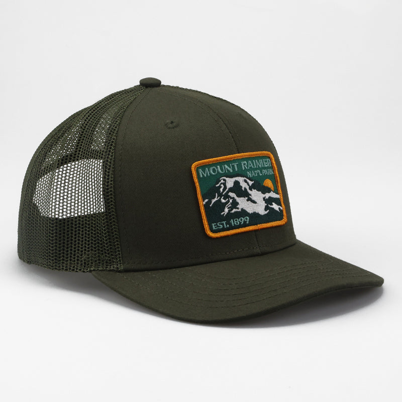 Mount Rainier National Park Est 1899 Trucker Cap