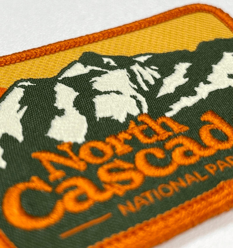 North Cascades National Park Vintage Patch