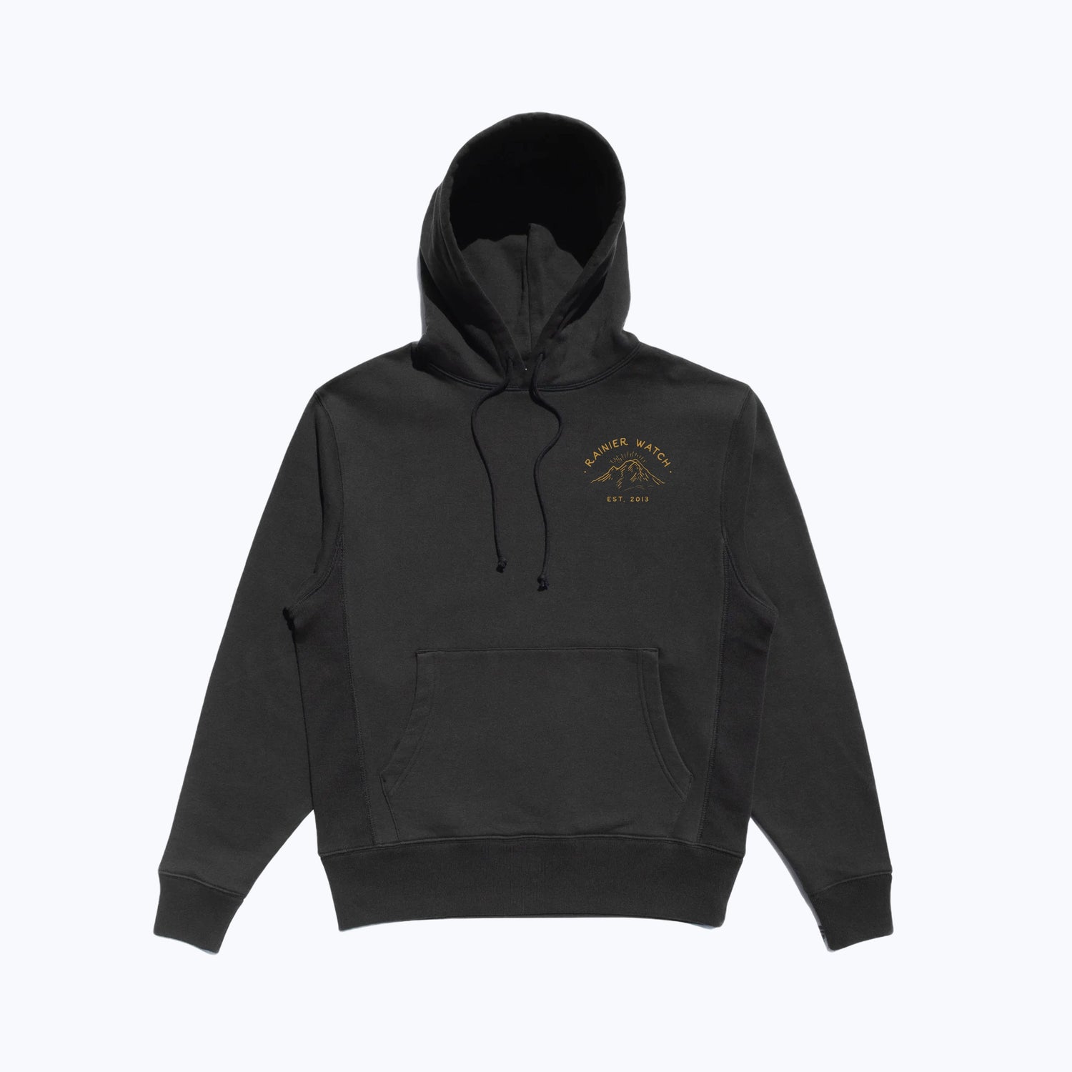 Ranger Hoodie Sweatshirt - Heavyweight - Black