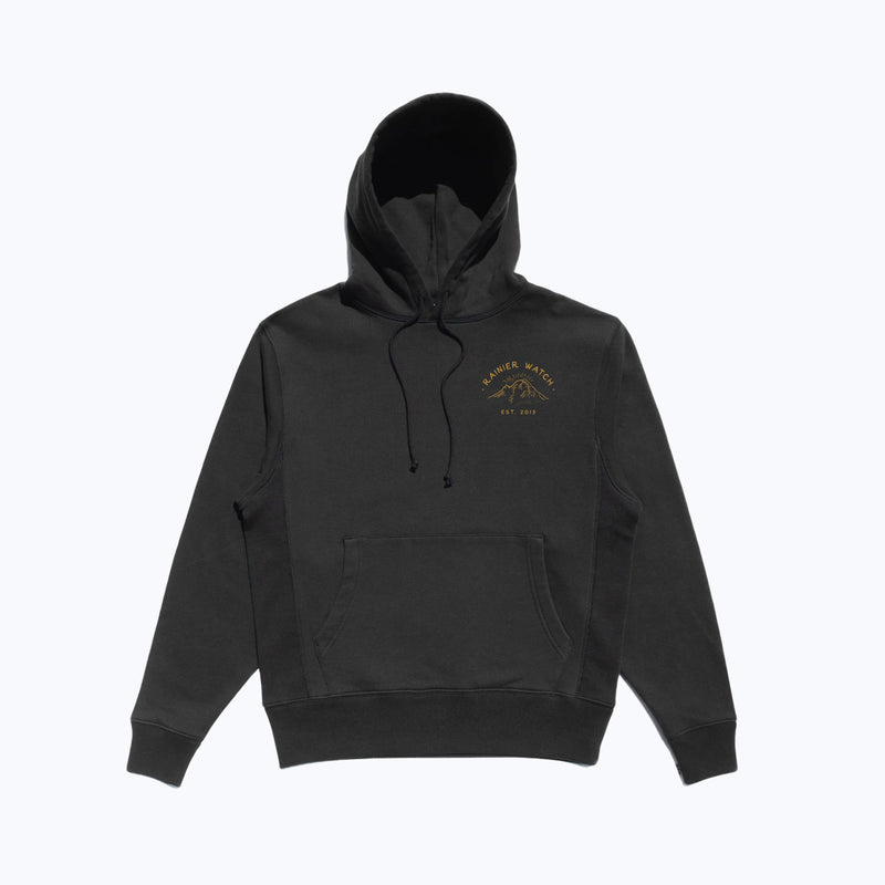 Ranger Hoodie Sweatshirt - Heavyweight - Black