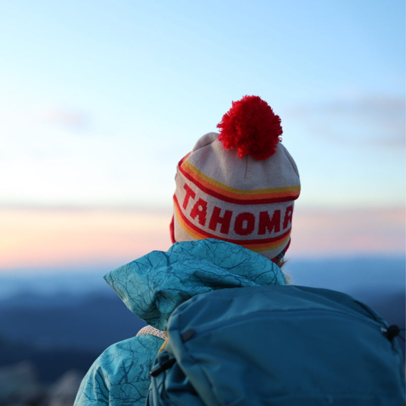 Tahoma Retro Pom Beanie