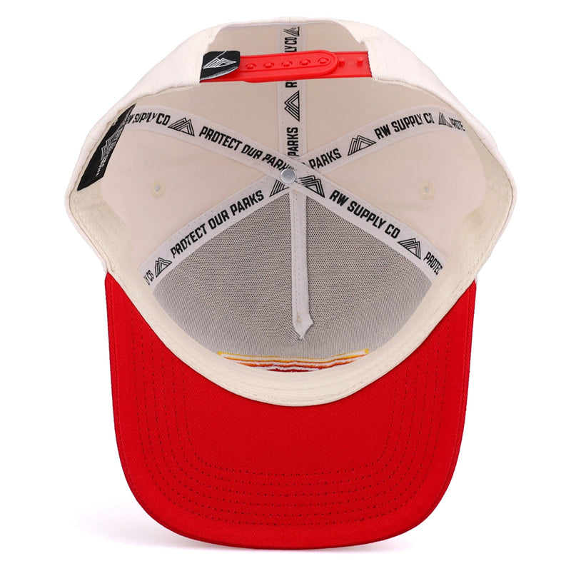 Tahoma Turbo Snapback Cap - Red