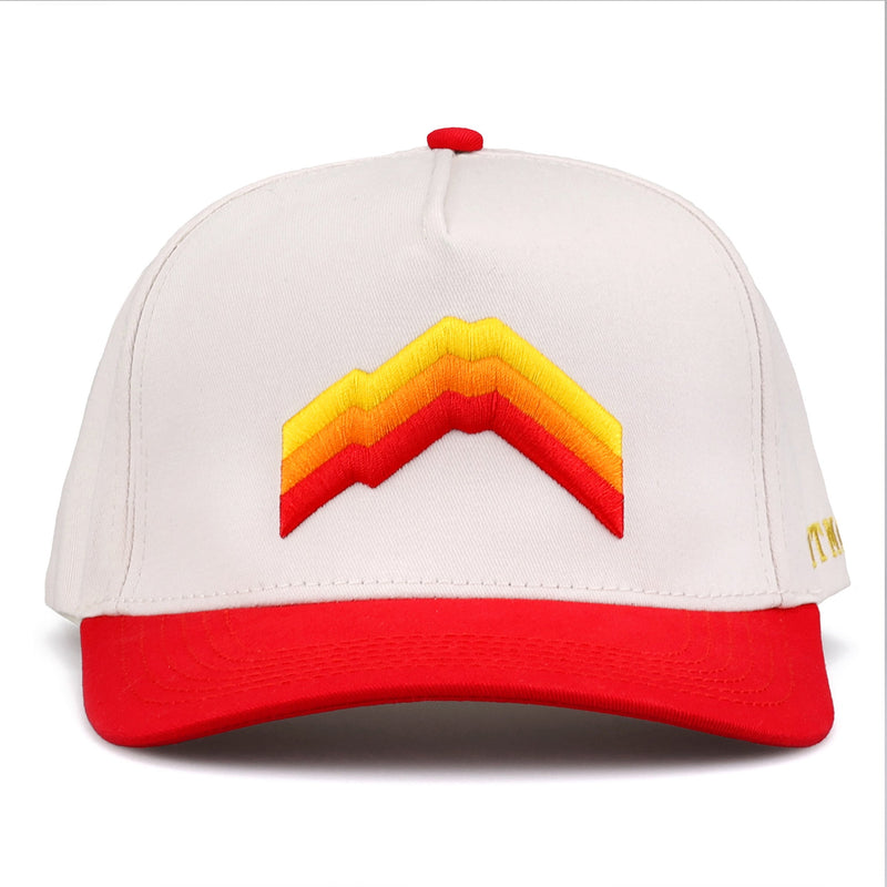 Tahoma Turbo Snapback Cap - Red