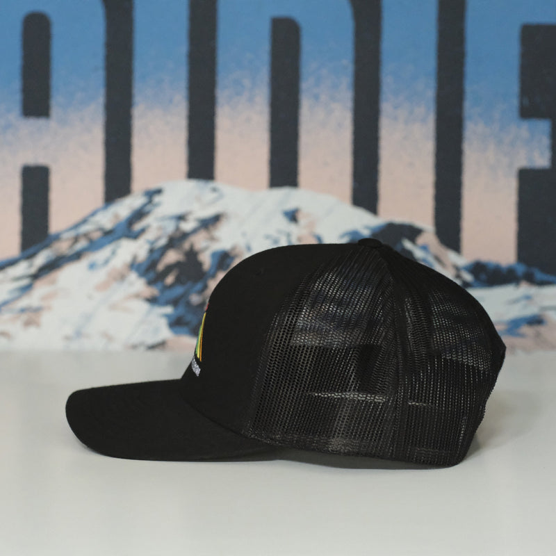 The Mountains Are For Everyone Trucker Cap | Embroidered Mesh Cap