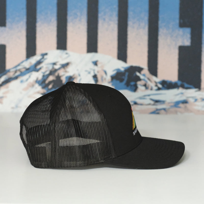The Mountains Are For Everyone Trucker Cap | Embroidered Mesh Cap