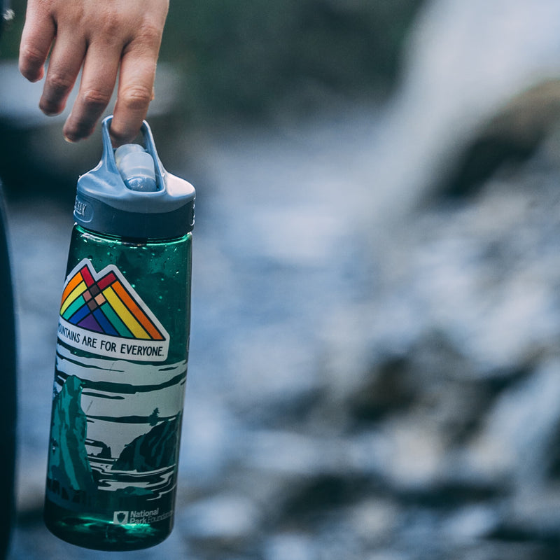 The Mountains are for everyone Sticker