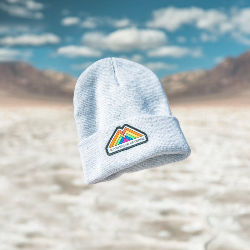 The Mountains are for everyone Beanie | Ecofriendly