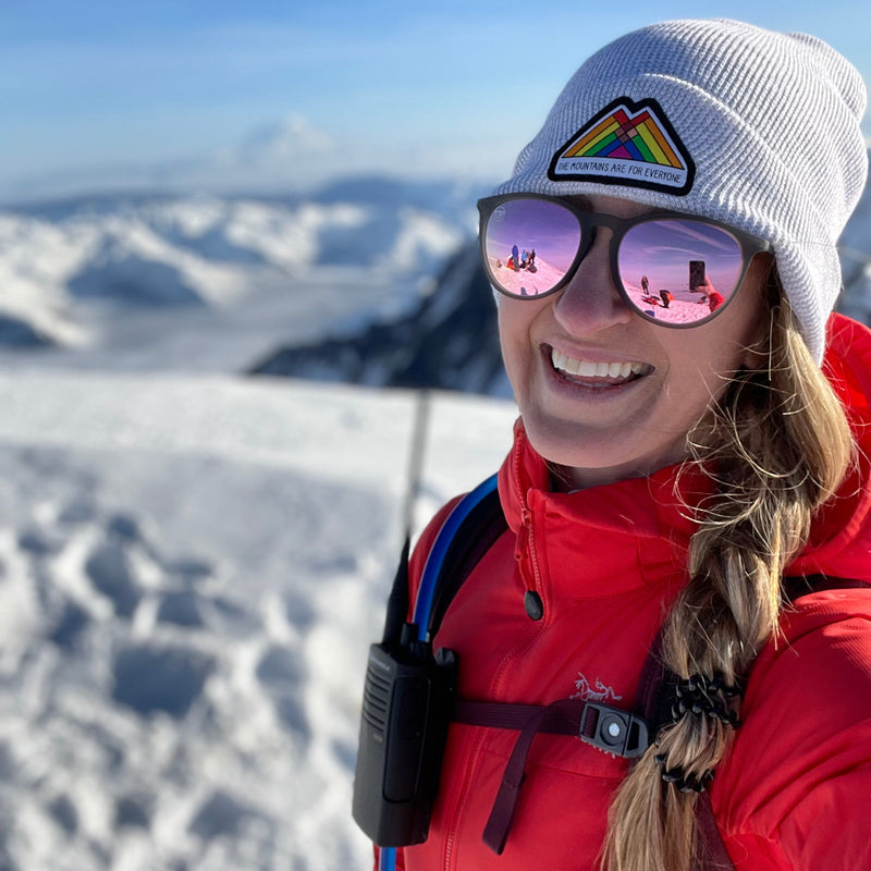 The Mountains are for everyone Beanie | Ecofriendly