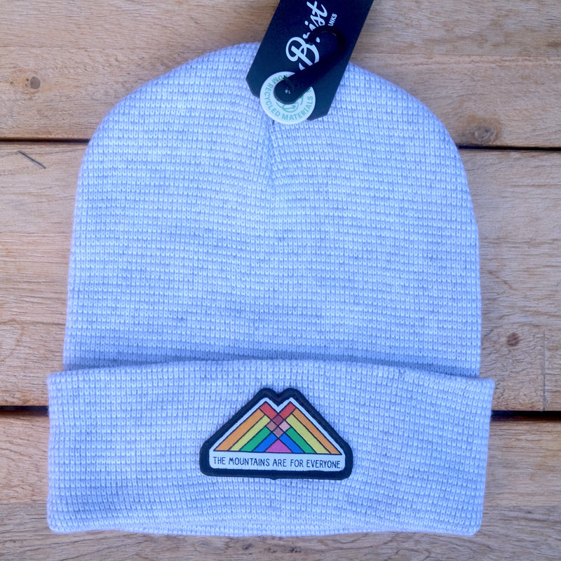 The Mountains are for everyone Beanie | Ecofriendly