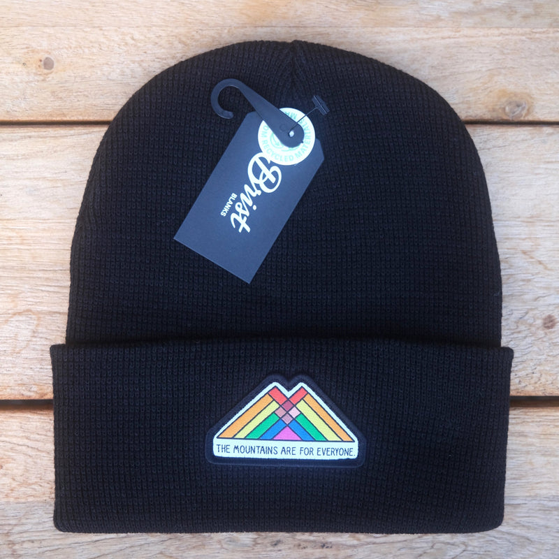 The Mountains are for everyone Beanie | Ecofriendly
