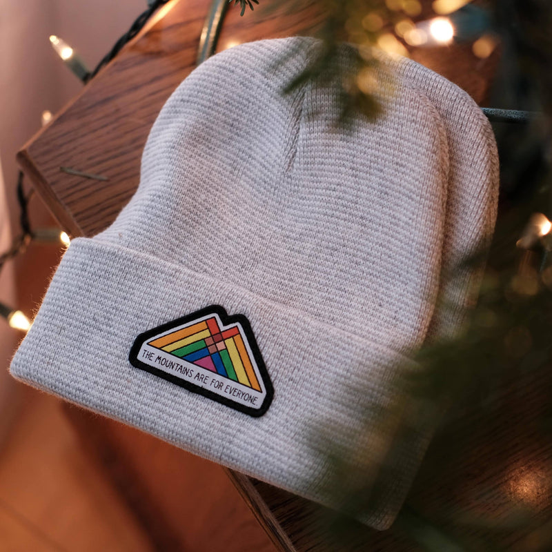 The Mountains are for everyone Beanie | Ecofriendly