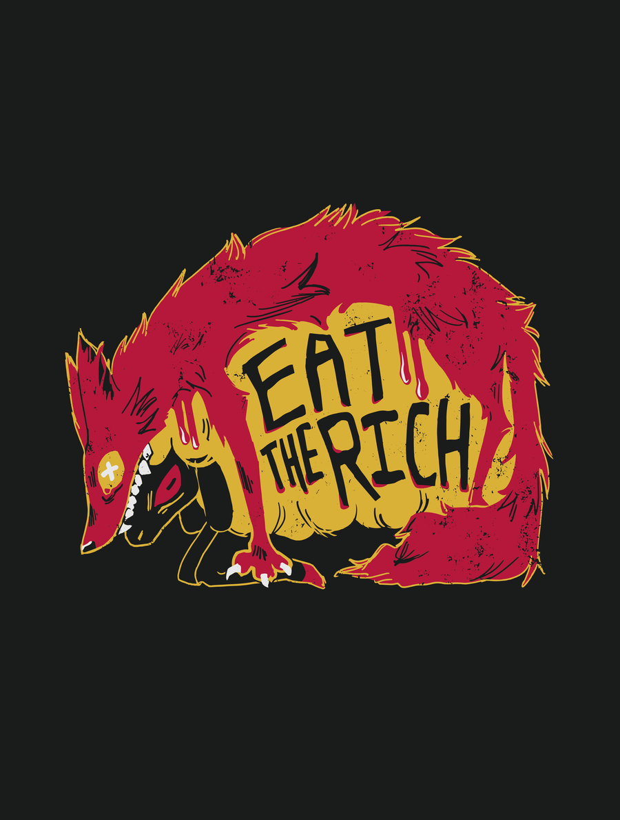 Eat The Rich · Cropped T-Shirt