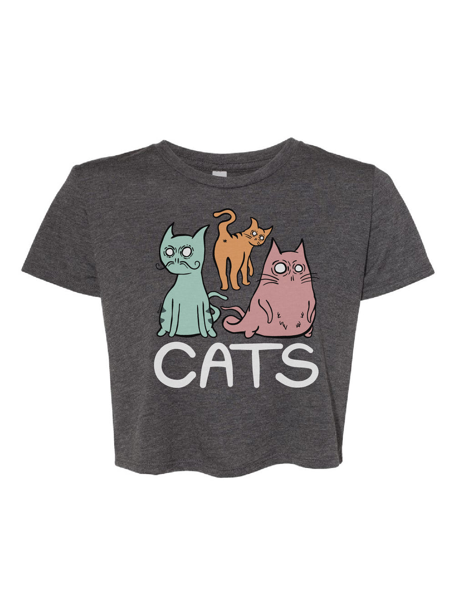 Cats · Cropped T-Shirt