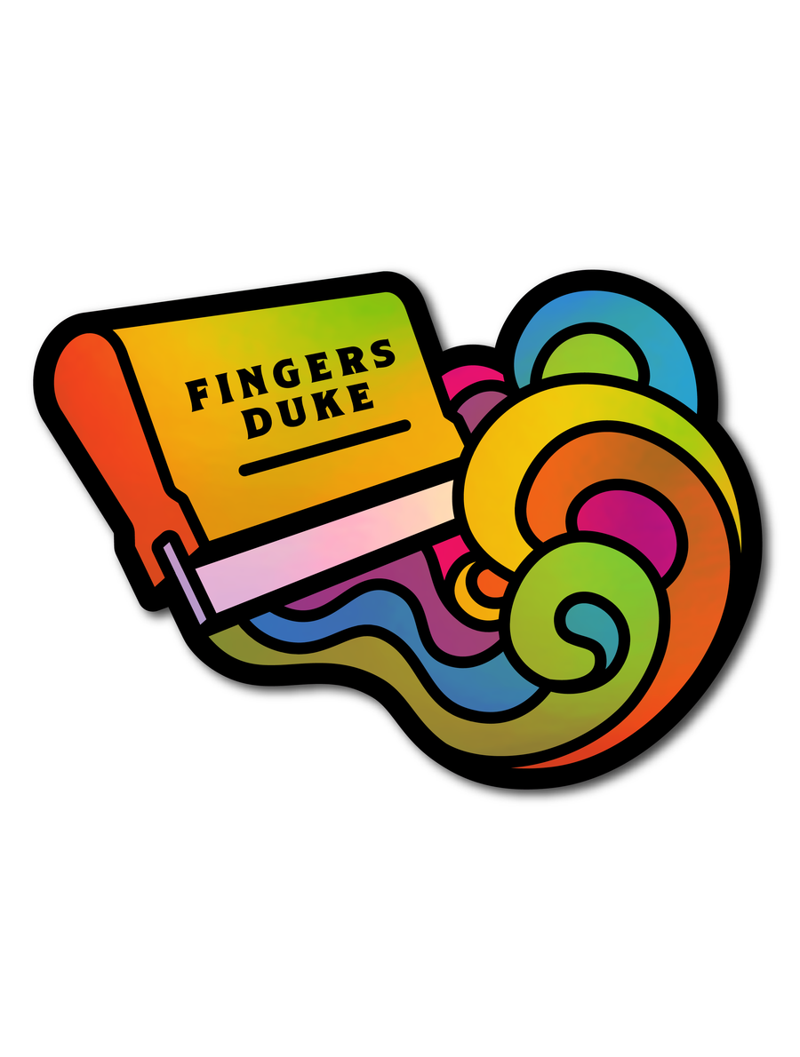 FD Squeeg · Holographic Sticker