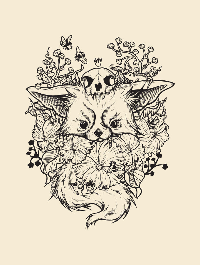 Forest Fox · Cotton Tote