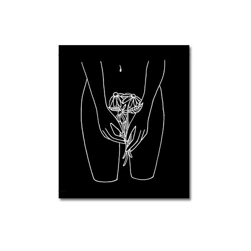 Flower For You Canvas Patch Print Ritual