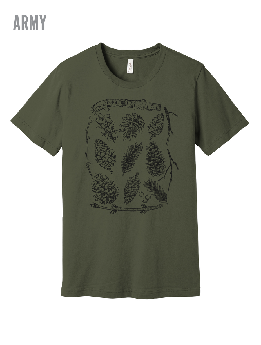 Pinecones · Cotton T-Shirt