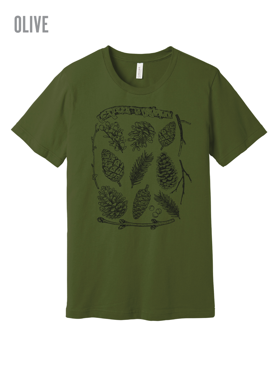 Pinecones · Cotton T-Shirt