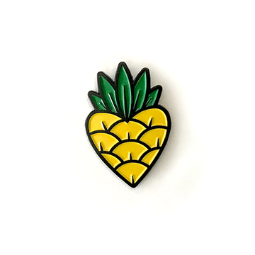 Pineapple Heart · Enamel Pin
