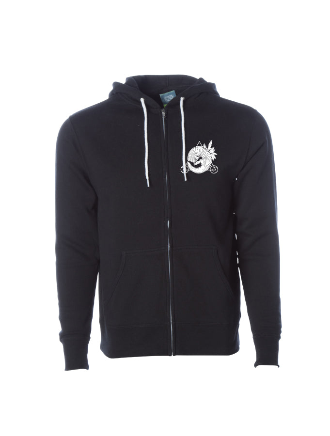 Goat Skull · Zip Up Hoodie
