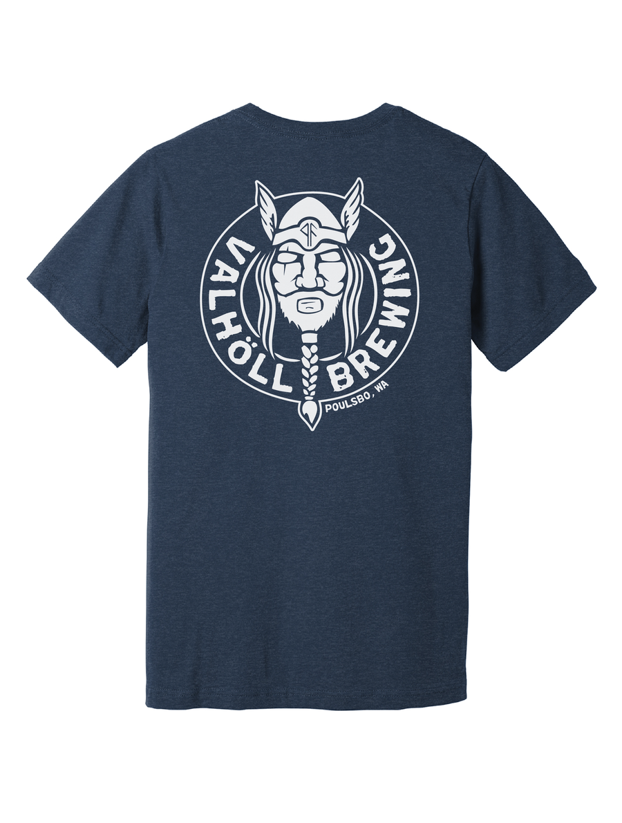 Valhöll Brewing · Heather Navy Tee