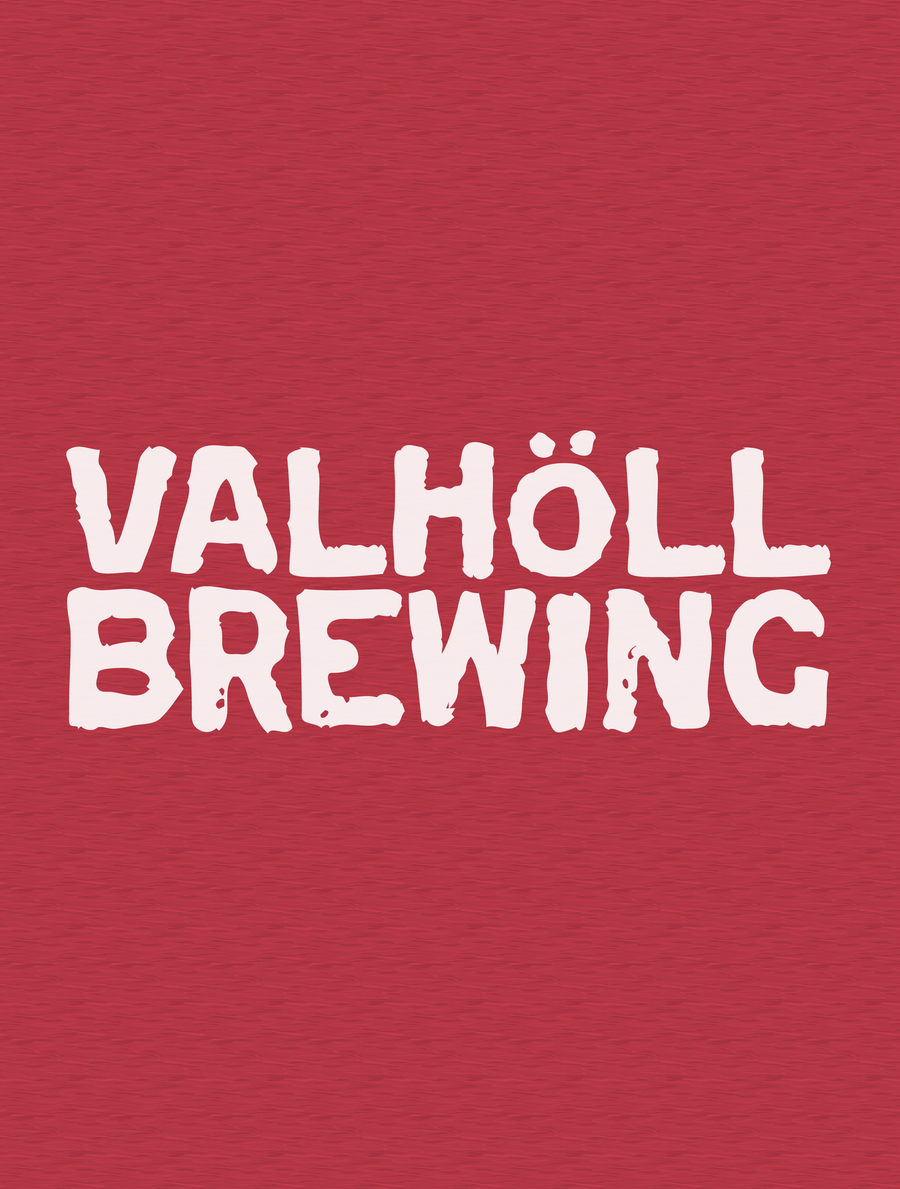 Valhöll Brewing · Heather Canvas Red Tee