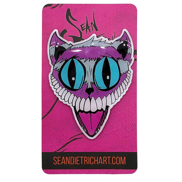 Sean Dietrich Cheshire Cat Enamel Pin