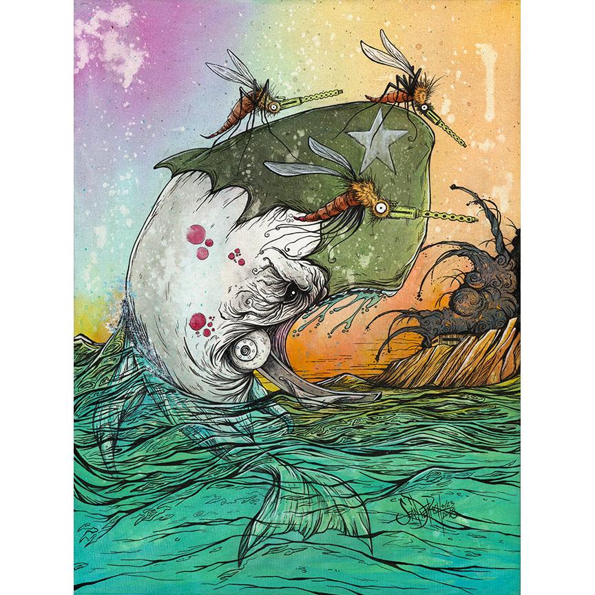 Sean Dietrich Higgins Whale Print