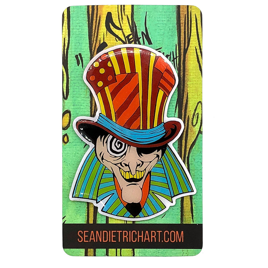 Sean Dietrich Mad Hatter Enamel Pin